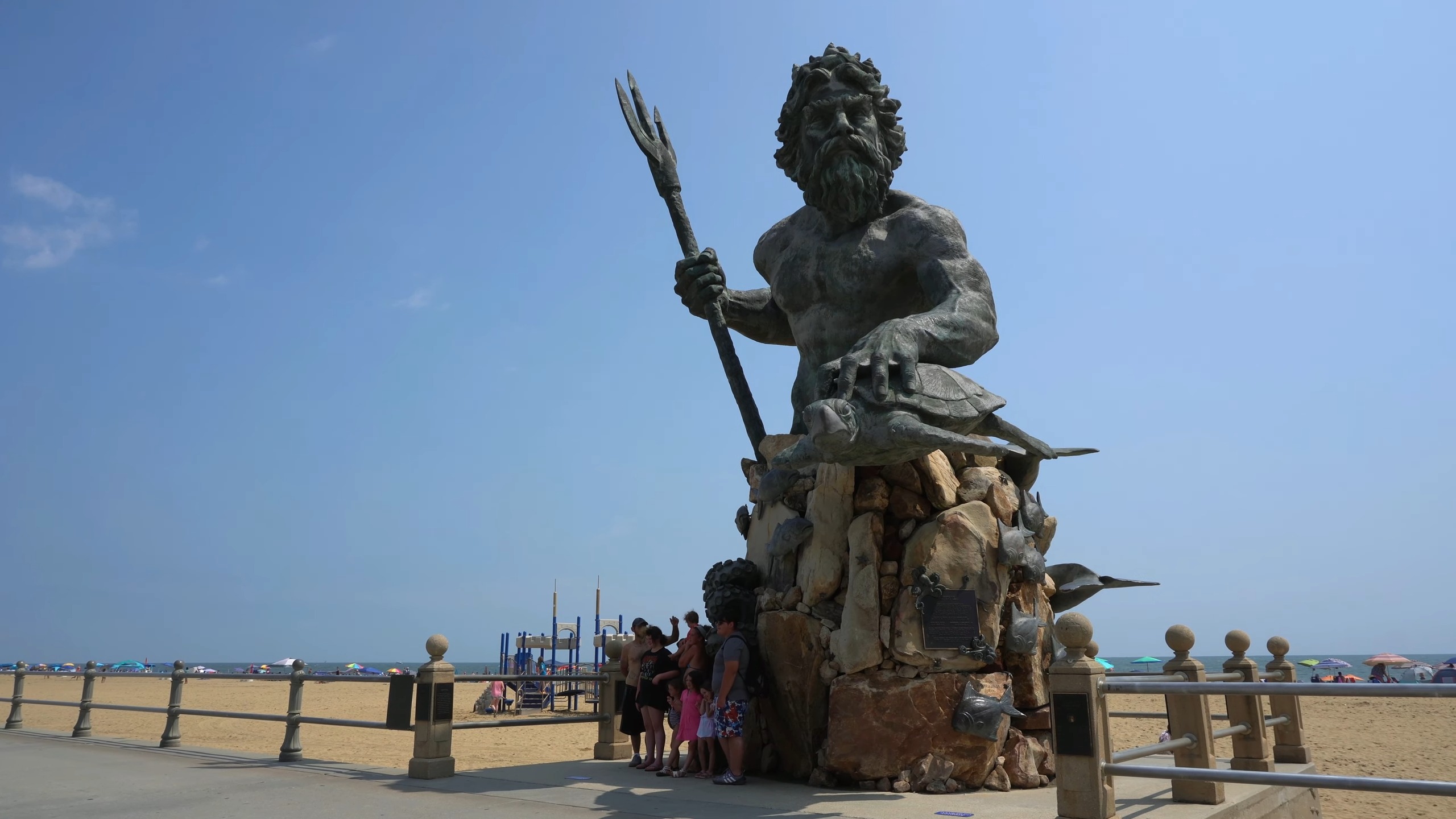 King Neptune Statue - Virginia Beach