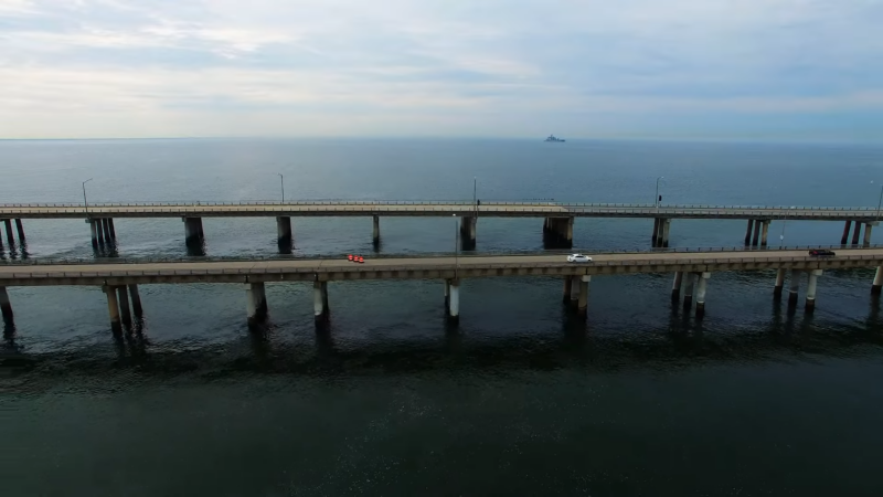 The Chesapeake Bay Bridge-Tunnel