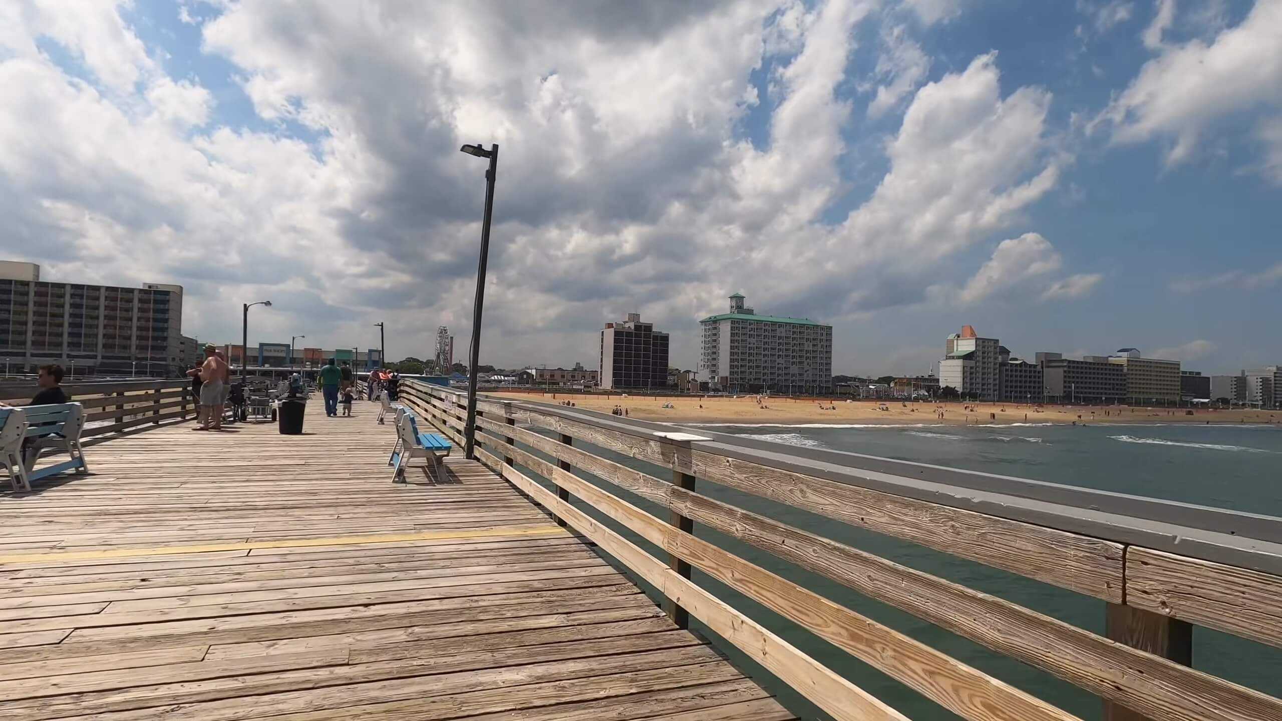 Virginia Beach Fishing Pier Boardwalk