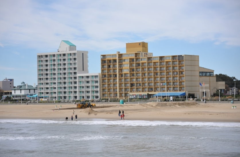 View of the Boardwalk Resort and Villas from the ocean