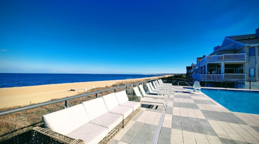 Terrace of the Delta Hotels Virginia Beach Waterfront