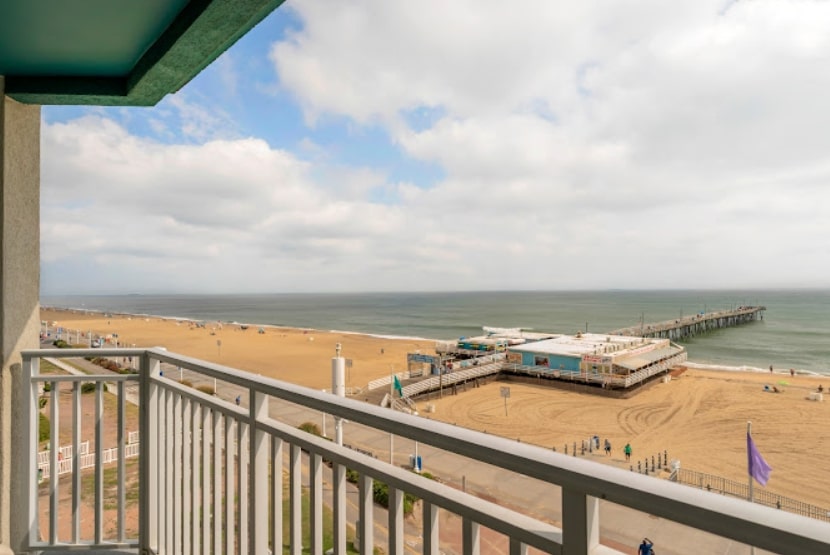 View from the terrace of a suite at Sandcastle Resort On The Beach