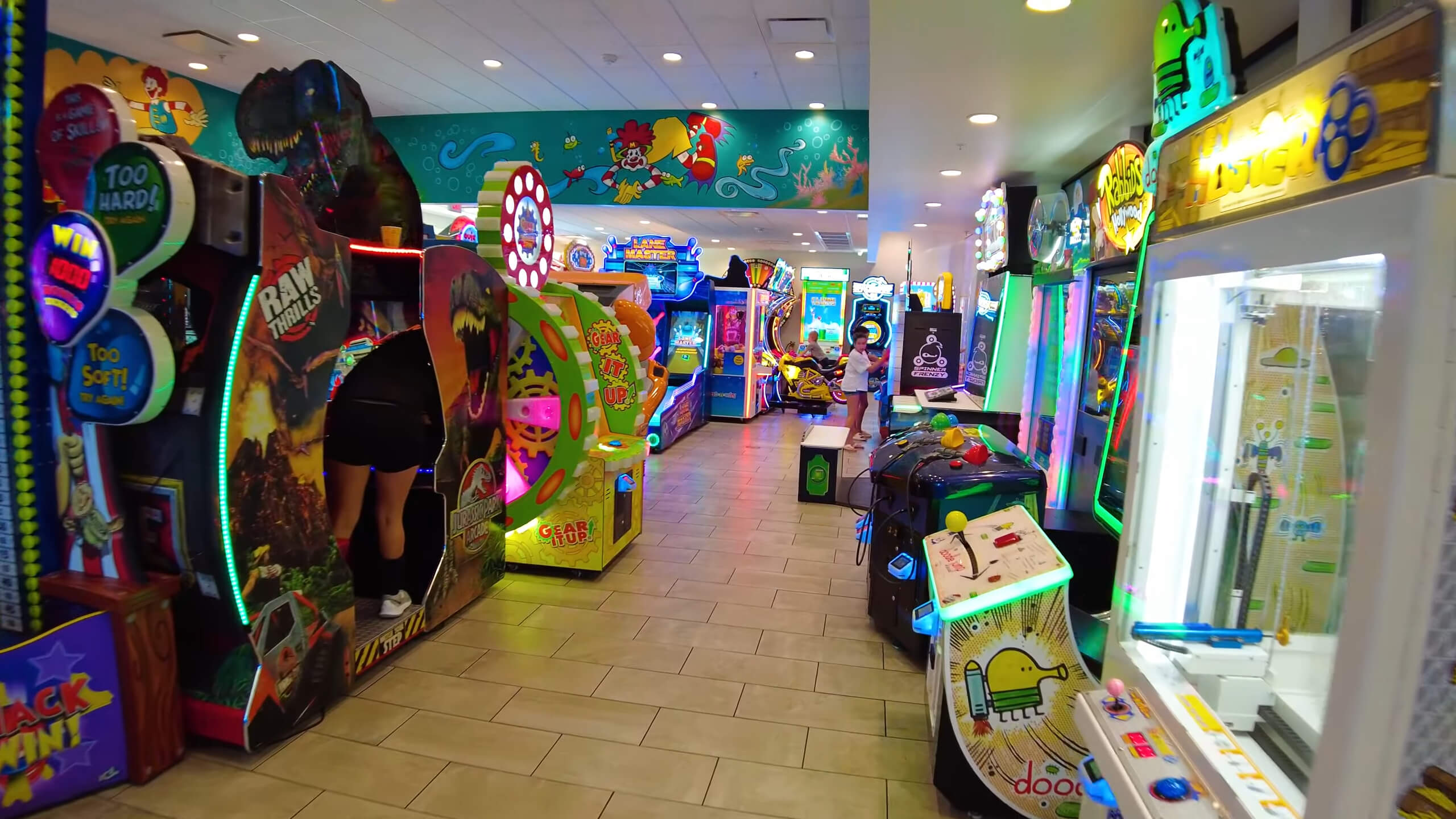 PlayPlace at the McDonalds in Orlando